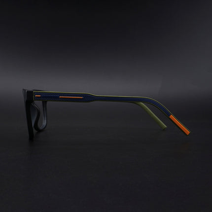 Eyejack Rush Matt Black Square Eyeglasses for Men & Women (1005CL679-C5)