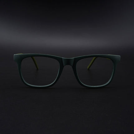 Eyejack Rush Green Square Eyeglasses for Men & Women (1005CL680-C6)