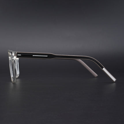 Eyejack Rush Transparent Square Eyeglasses for Men & Women (1006CL686-C2)