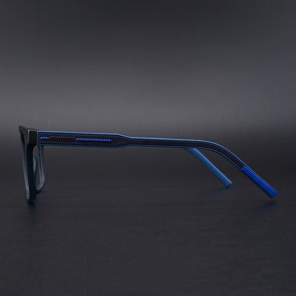 Eyejack Rush Navy Blue Square Eyeglasses for Men & Women (1006CL692-C8)