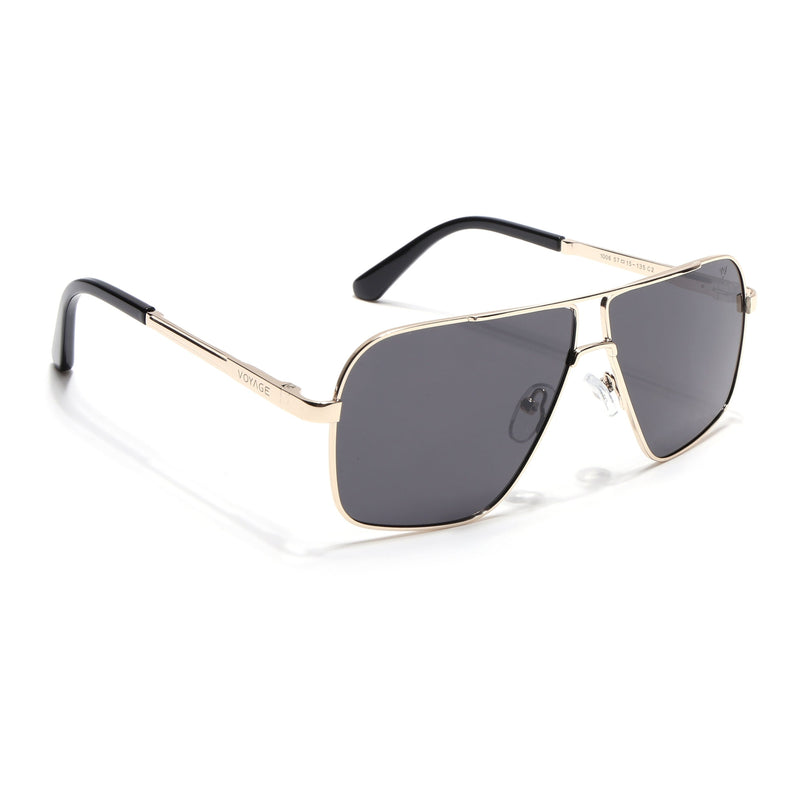 Black Wayfarer Polarized Sunglasses - PMG4202