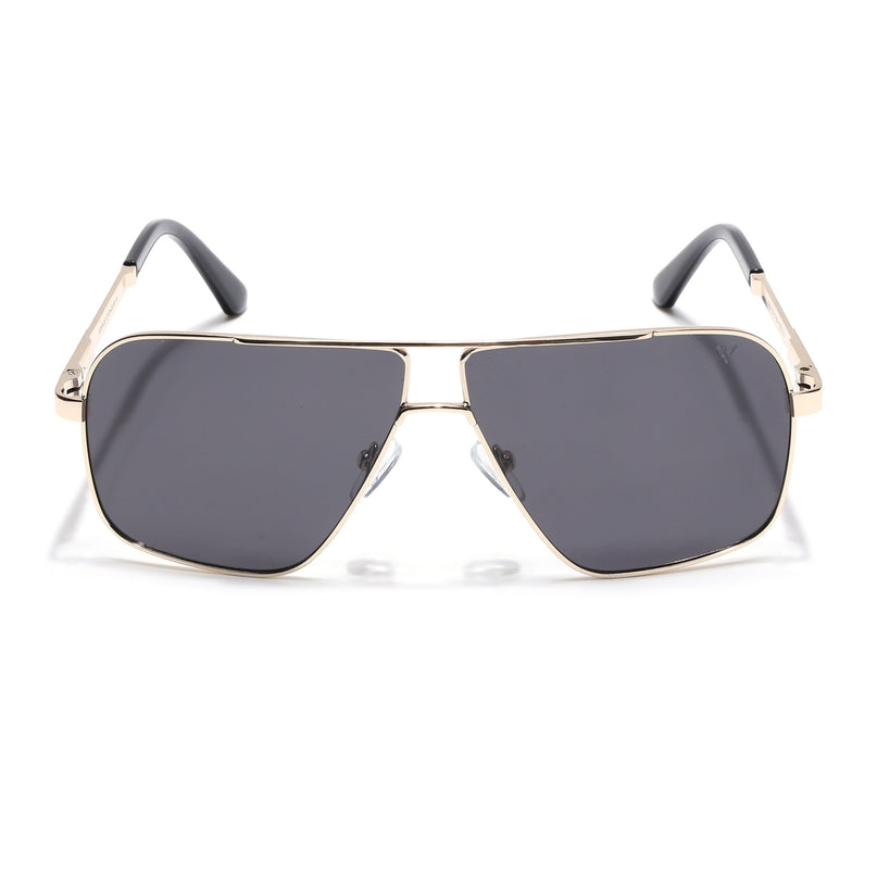 Black Wayfarer Polarized Sunglasses - PMG4202