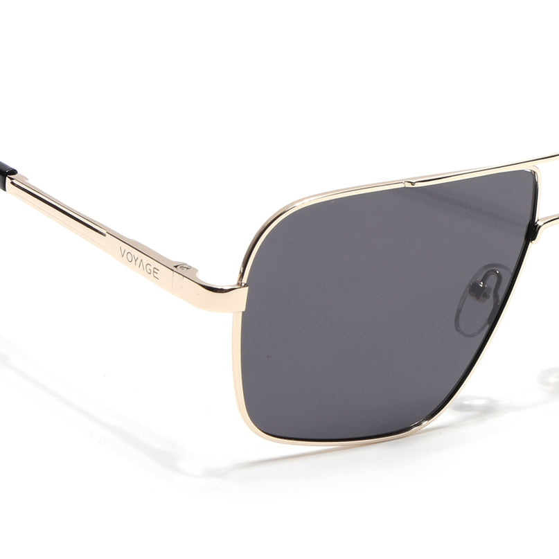 Black Wayfarer Polarized Sunglasses - PMG4202