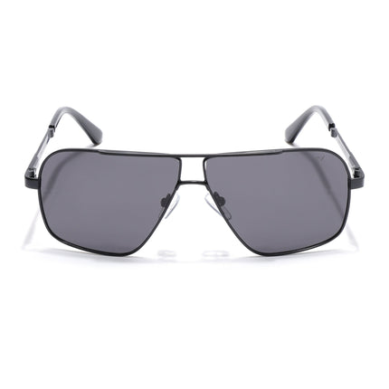 Black Wayfarer Polarized Sunglasses - PMG4203