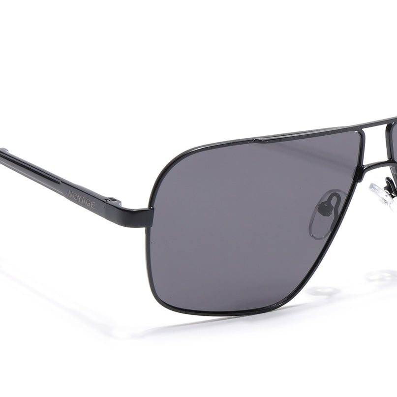 Black Wayfarer Polarized Sunglasses - PMG4203