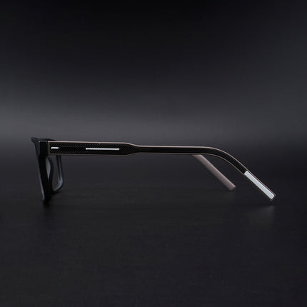Eyejack Rush Matt Black Square Eyeglasses for Men & Women (1007CL695-C1)