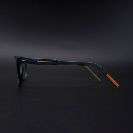 Eyejack Rush Matt Black Square Eyeglasses for Men & Women (1007CL699-C5)