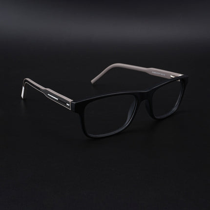 Eyejack Rush Matt Black Square Eyeglasses for Men & Women (1008CL705-C1)