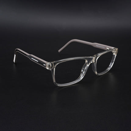 Eyejack Rush Transparent Square Eyeglasses for Men & Women (1008CL706-C2)