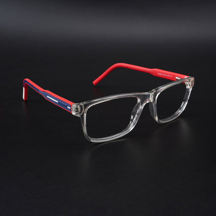 Eyejack Rush Transparent Square Eyeglasses for Men & Women (1008CL708-C4)