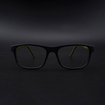 Eyejack Rush Matt Black Square Eyeglasses for Men & Women (1008CL709-C5)
