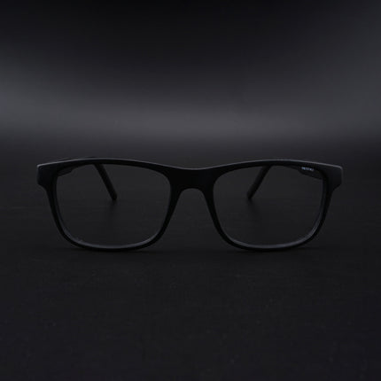 Eyejack Rush Matt Black Square Eyeglasses for Men & Women (1008CL711-C7)