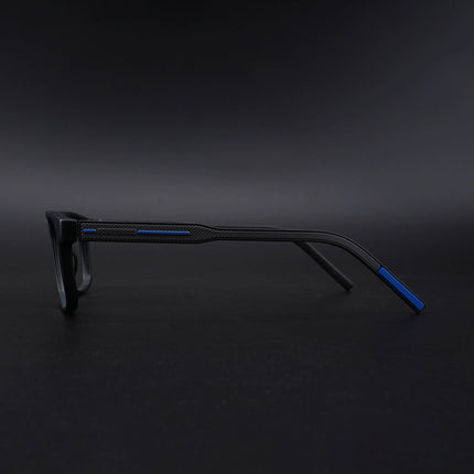 Eyejack Rush Matt Black Square Eyeglasses for Men & Women (1008CL711-C7)