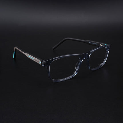 Eyejack Rush Grey Square Eyeglasses for Men & Women (1008CL713-C9)