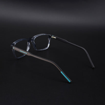 Eyejack Rush Grey Square Eyeglasses for Men & Women (1008CL713-C9)