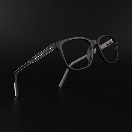 Eyejack Rush Matt Black Square Eyeglasses for Men & Women (1009CL715-C1)