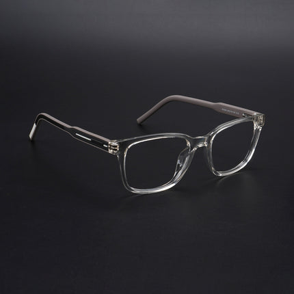Eyejack Rush Transparent Square Eyeglasses for Men & Women (1009CL716-C2)