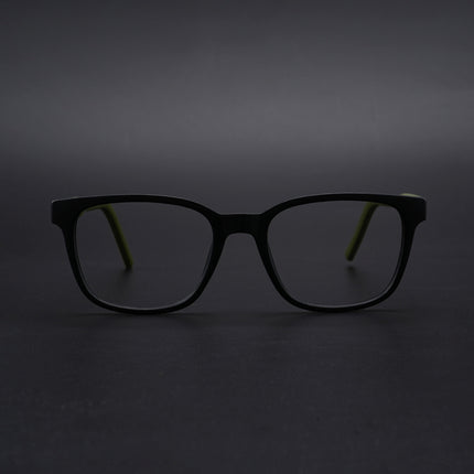 Eyejack Rush Matt Black Square Eyeglasses for Men & Women (1009CL719-C5)