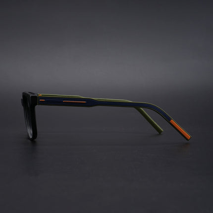 Eyejack Rush Matt Black Square Eyeglasses for Men & Women (1009CL719-C5)