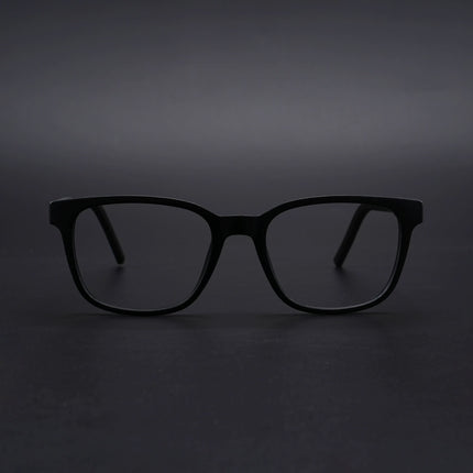 Eyejack Rush Matt Black Square Eyeglasses for Men & Women (1009CL721-C7)
