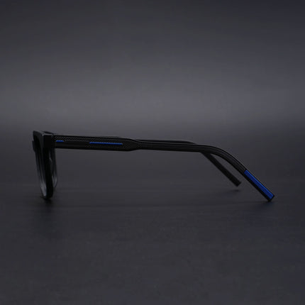 Eyejack Rush Matt Black Square Eyeglasses for Men & Women (1009CL721-C7)