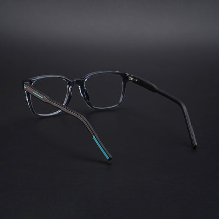 Eyejack Rush Grey Square Eyeglasses for Men & Women (1009CL723-C9)