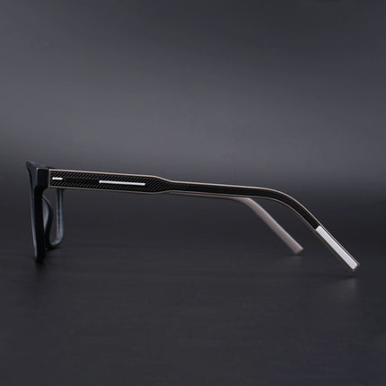 Eyejack Rush Matt Black Square Eyeglasses for Men & Women (1010CL725-C1)