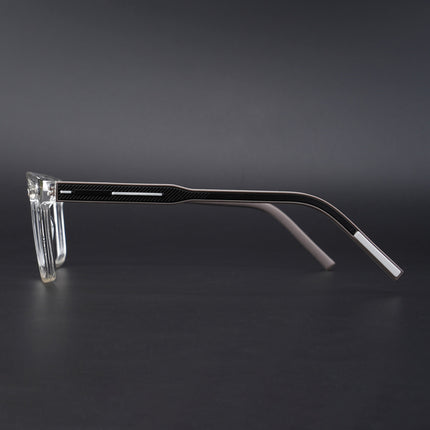 Eyejack Rush Transparent Square Eyeglasses for Men & Women (1010CL726-C2)