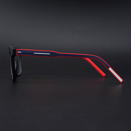 Eyejack Rush Matt Black Square Eyeglasses for Men & Women (1010CL727-C3)