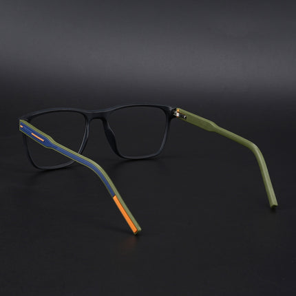 Eyejack Rush Matt Black Square Eyeglasses for Men & Women (1010CL729-C5)