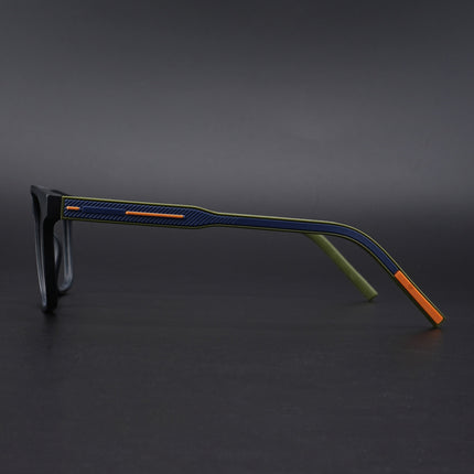 Eyejack Rush Matt Black Square Eyeglasses for Men & Women (1010CL729-C5)