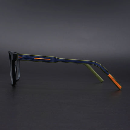 Eyejack Rush Matt Black Square Eyeglasses for Men & Women (1010CL729-C5)