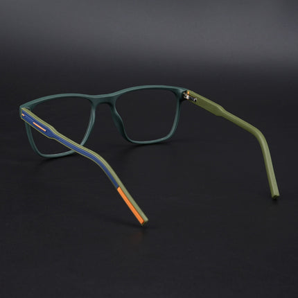 Eyejack Rush Green Square Eyeglasses for Men & Women (1010CL730-C6)