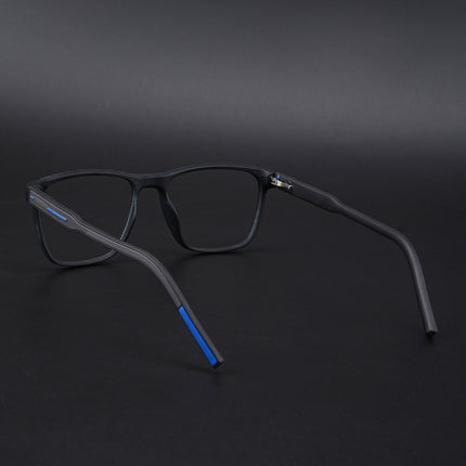 Eyejack Rush Matt Black Square Eyeglasses for Men & Women (1010CL731-C7)