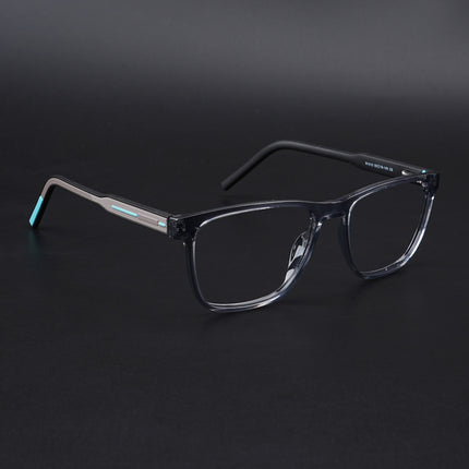 Eyejack Rush Grey Square Eyeglasses for Men & Women (1010CL733-C9)