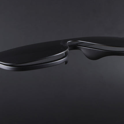 Mooze | Matte Black Wayfarer Polarized Sunglasses | PMG3977