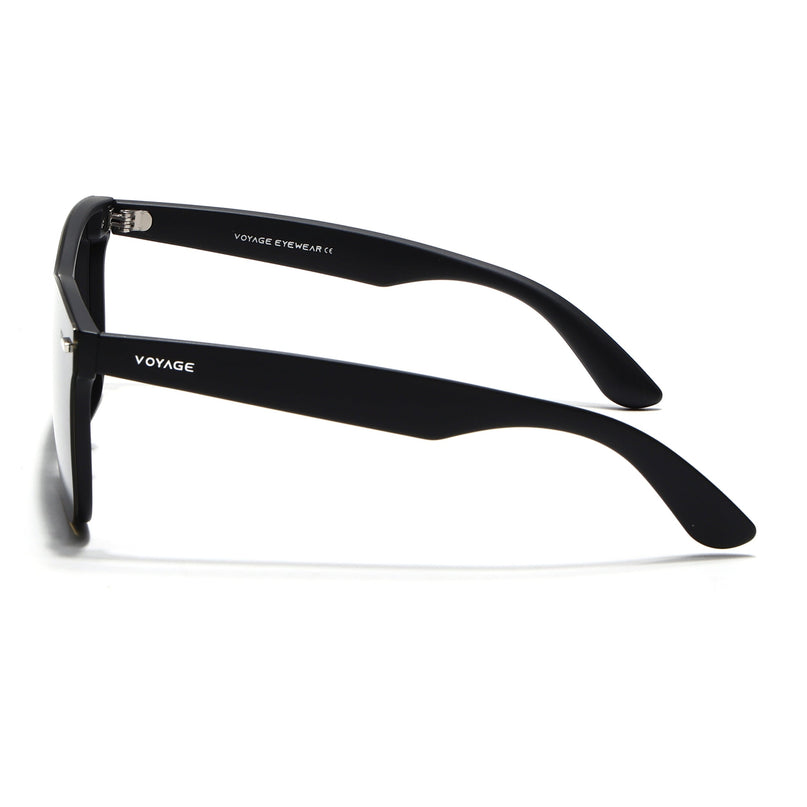 Mooze | Matte Black Wayfarer Polarized Sunglasses | PMG3977