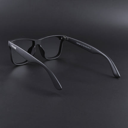 Mooze | Matte Black Wayfarer Polarized Sunglasses | PMG3977