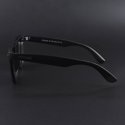 Mooze | Matte Black Wayfarer Polarized Sunglasses | PMG3977