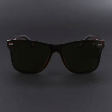 Mooze | Brown Wayfarer Polarized Sunglasses | PMG3978
