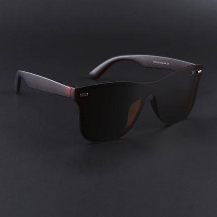 Mooze | Brown Wayfarer Polarized Sunglasses | PMG3978