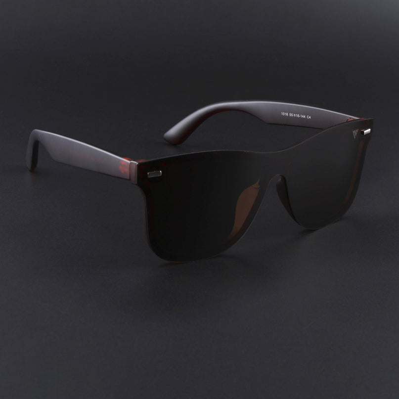 Mooze | Brown Wayfarer Polarized Sunglasses | PMG3978
