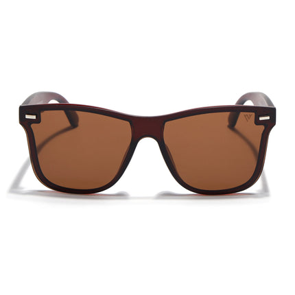 Mooze | Brown Wayfarer Polarized Sunglasses | PMG3978