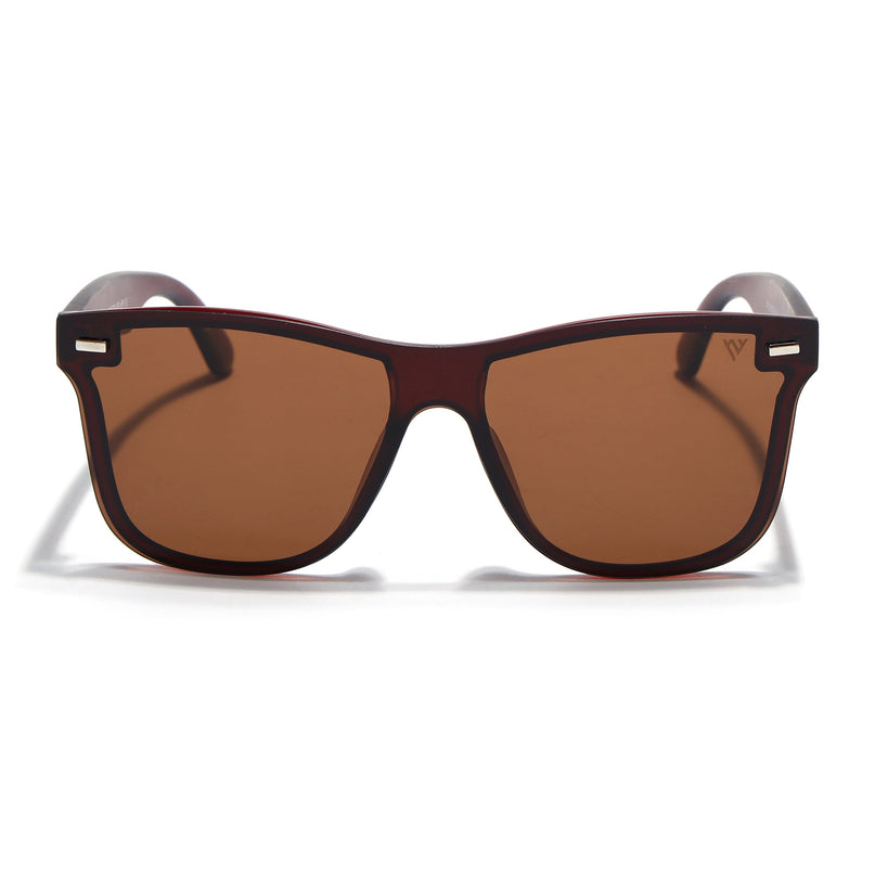 Mooze | Brown Wayfarer Polarized Sunglasses | PMG3978