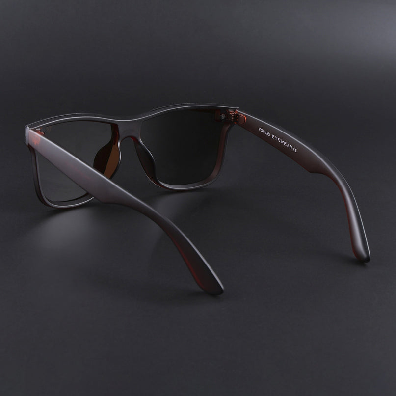 Mooze | Brown Wayfarer Polarized Sunglasses | PMG3978