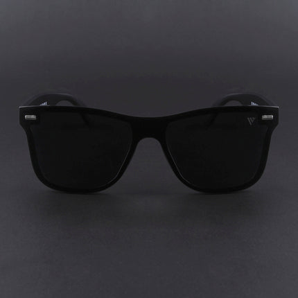 Mooze | Shine Black Wayfarer Polarized Sunglasses | PMG3979