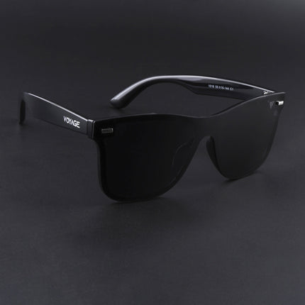 Mooze | Shine Black Wayfarer Polarized Sunglasses | PMG3979