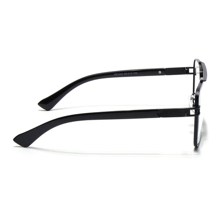 Voyage Black Wayfarer Eyeglasses for Men & Women - MG5233-C3