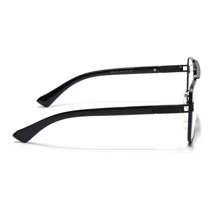 Voyage Black Wayfarer Eyeglasses for Men & Women - MG5233-C3