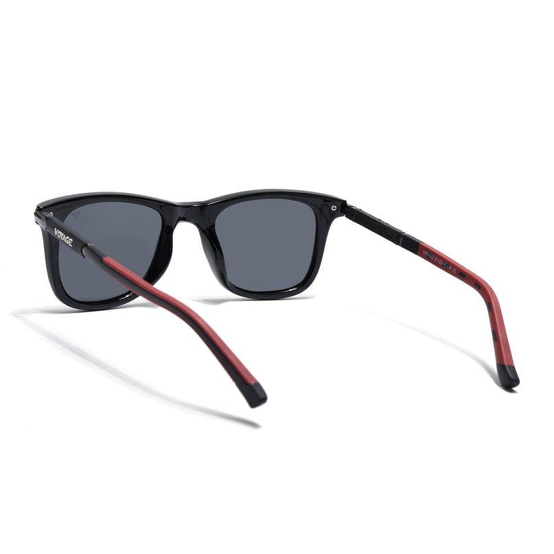 Ranger | Black Wayfarer Polarized Sunglasses - PMG3966